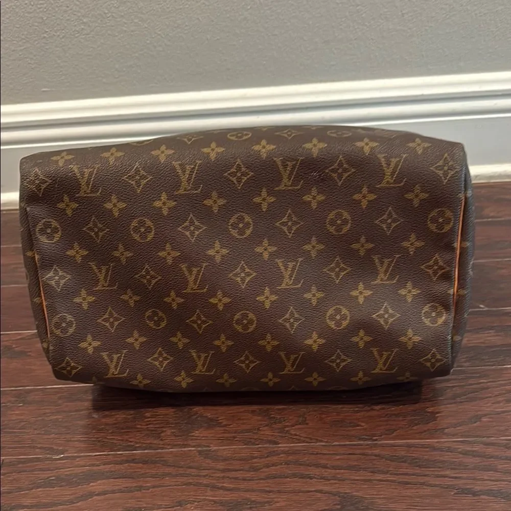 Louis Vuitton Speedy 35 Brown Monogram Bag